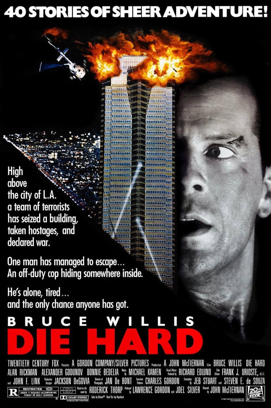 30 Best Holiday Movies of All Time 13 Die Hard Movie Poster