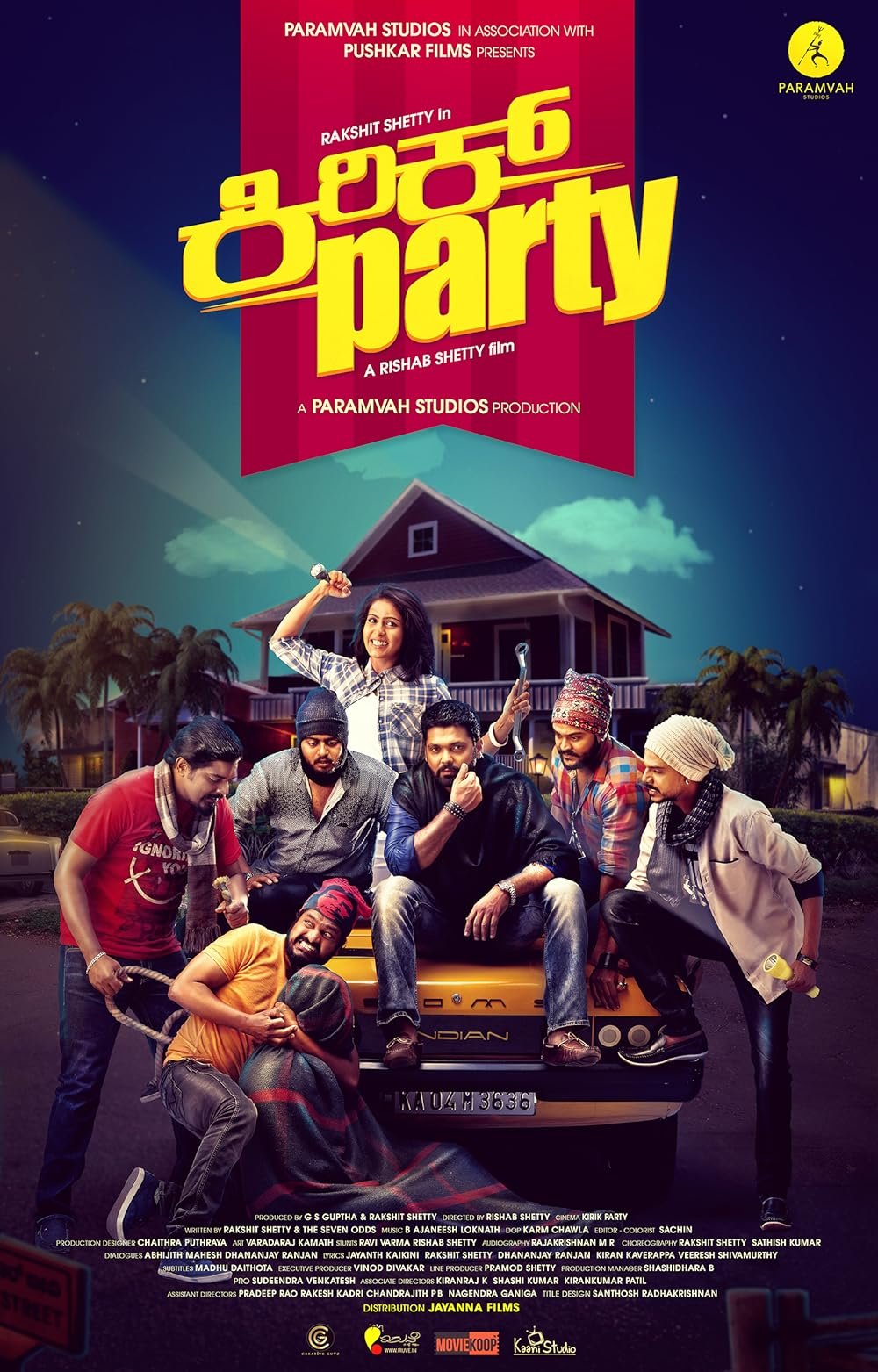 Top 10 Best Movies of Rashmika Mandanna That Prove Her Star Power 8 Kirik Party Movie Poster