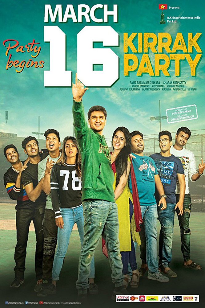 Kirrak Party Movie Poster