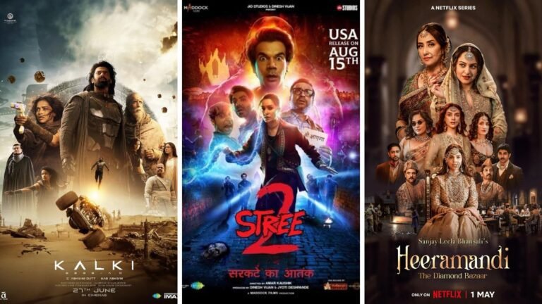 Top 10 Most Searched Indian Movies and TV Shows on Google in 2024