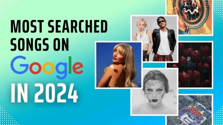 Top 10 Most Searched Songs on Google in 2024