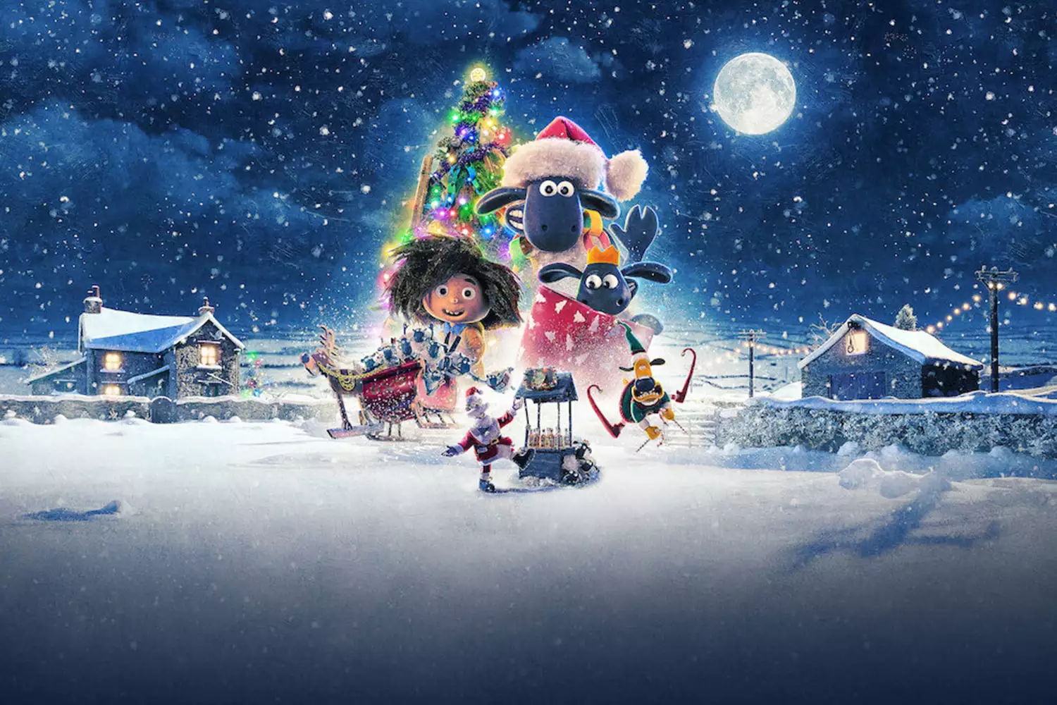 35 Best Animated Christmas Movies to Watch This Holiday Season 17 Shaun the Sheep: The Flight Before Christmas Movie Poster
