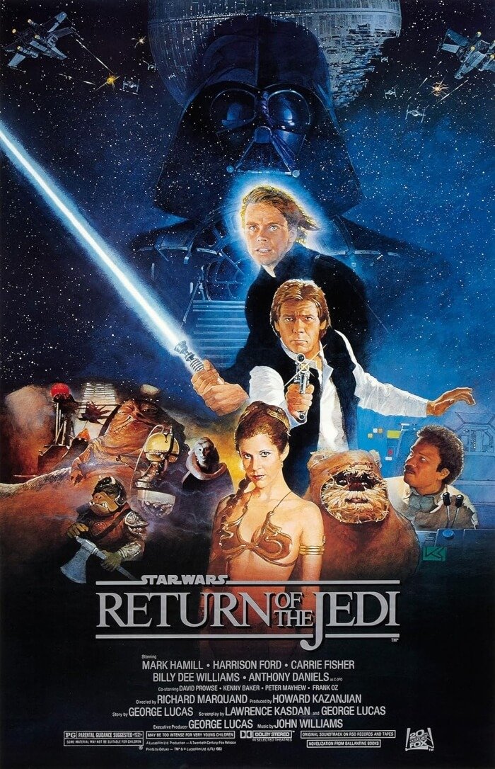 Star Wars Episode VI - Return of the Jedi Movie Poster