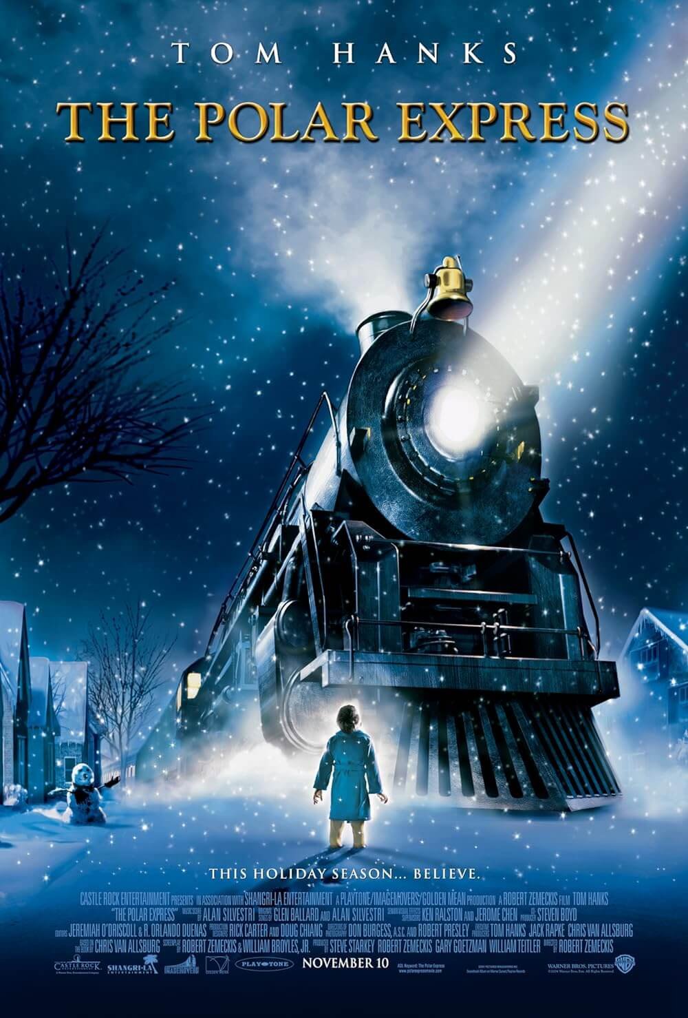 30 Best Holiday Movies of All Time 7 The Polar Express Movie Poster