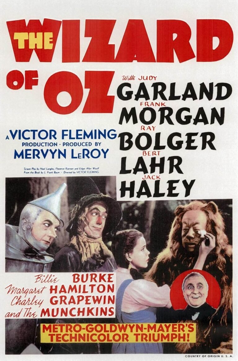 The Wizard of Oz Movie Poster