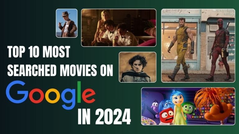 Top 10 Most Searched Movies on Google in 2024