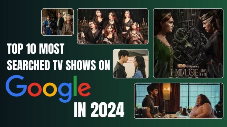 Top 10 Most Searched TV Shows on Google in 2024