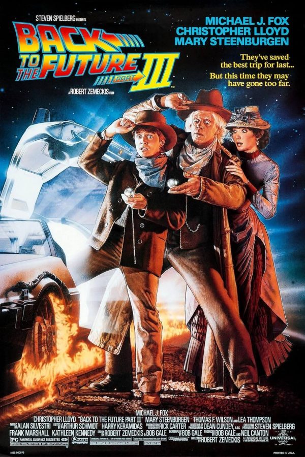 Back to the Future Part III Movie Poster