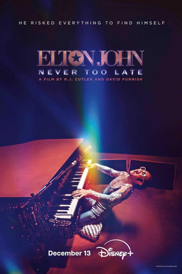 Elton John: Never Too Late Movie Poster