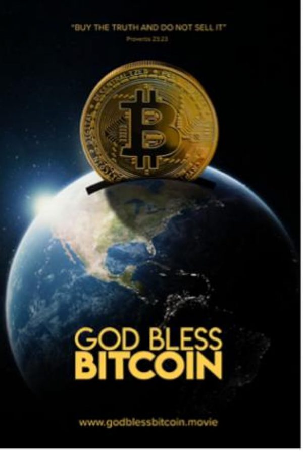 God Bless Bitcoin Poster