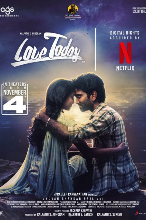 Love Today Movie (2022) Cast, Release Date, Story, Review, Poster, Trailer, Budget, Collection