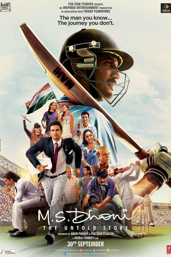 M.S. Dhoni The Untold Story Movie Poster