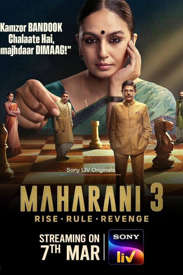 Maharani (Season 3) Web Series (2024) Release Date, Cast, Episodes