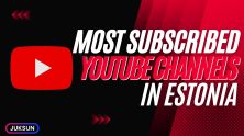 Most Subscribed YouTube Channels in Estonia