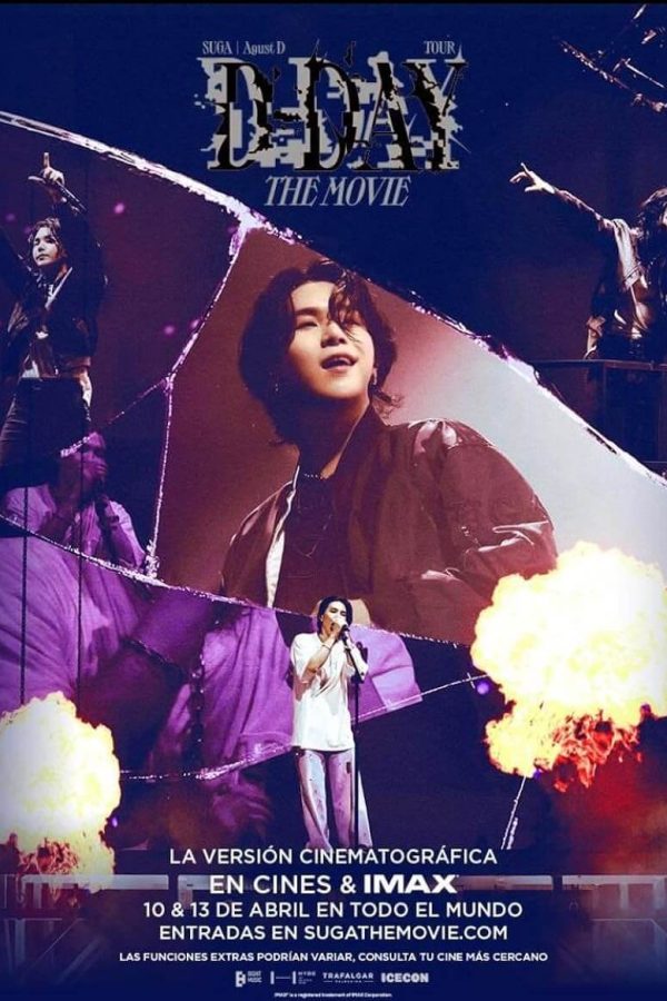 SUGA Agust D Tour 'D-DAY' the Movie Poster