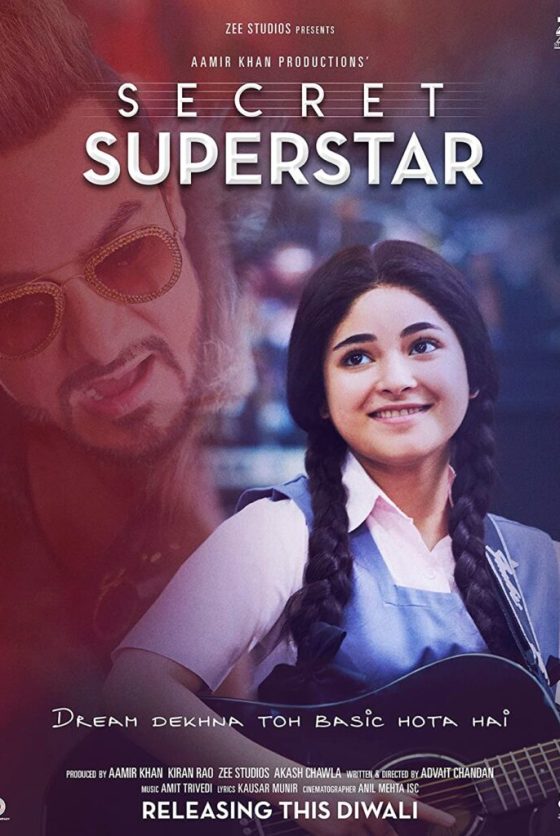 Secret Superstar Movie (2017) Cast, Release Date, Story, Budget, Collection, Poster, Trailer, Review