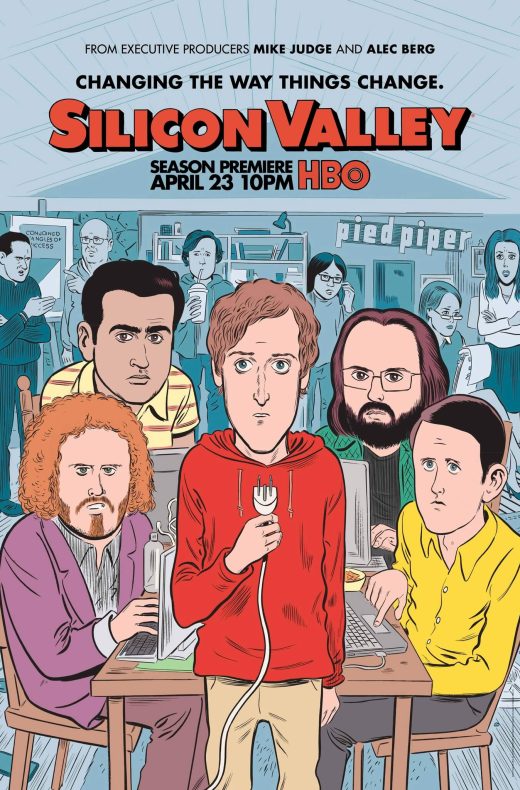 Silicon Valley (Season 4) TV Series Poster