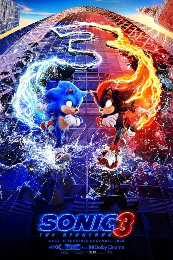 Sonic the Hedgehog 3 Movie Poster