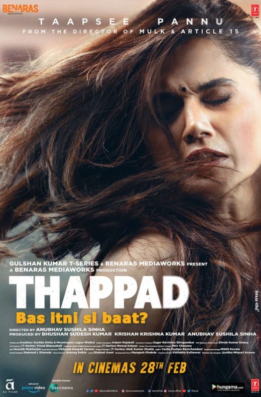 Thappad Movie (2020) Cast & Crew, Release Date, Story, Review, Poster, Trailer, Budget, Collection