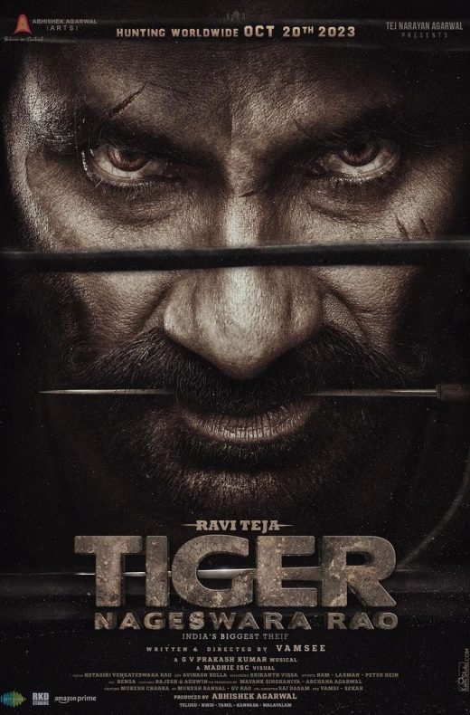 Tiger Nageswara Rao Movie Poster