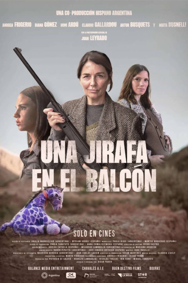 Una jirafa en el balcón Movie Poster